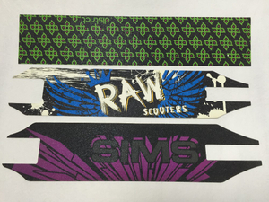 PVC Environment-friendly Custom graphic anti-slip Skateboard grip tape