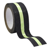 PVC Outdoor Stair Waterproof Safety Walk Anti Slip Glow In Dark Tape With Middle Luminous Strip