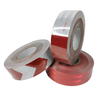 Free Sample Red-White Reflective Striped Tape,traffic Hazard Warning Tape,vehicle Reflective Film