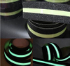 PVC Road Warning Floor Adhesive Black Luminous Stripe Anti-slip Glow Tape