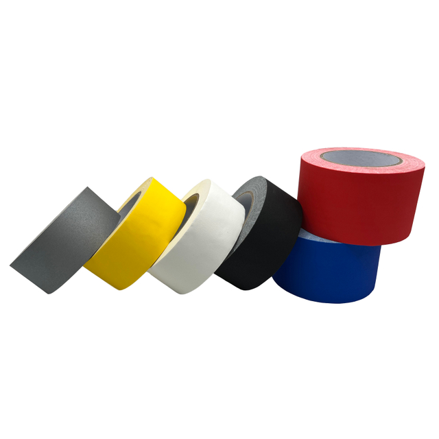 Amazon Hot Sale Masking Printing Gaffers Tape Multi Color Non-reflective Gaff Tape