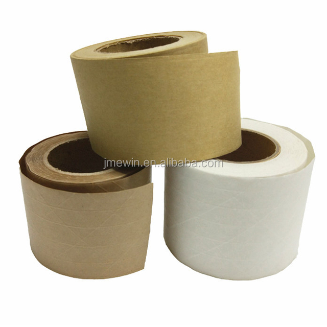 Self Adhesive Printing Custom Shipping Prime Water Activated Packing Kraft Paper Tape