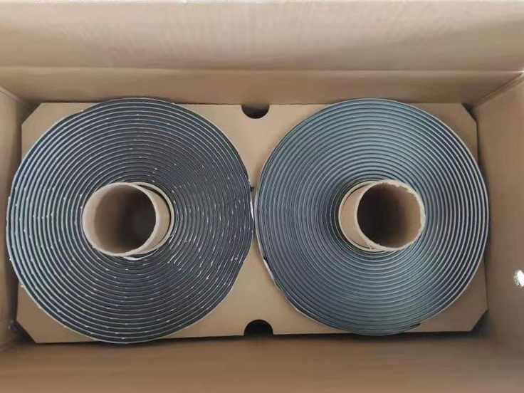 PC board Sunshine board Steel Roof Mining Plate Door and Windows Bridge Waterproof Single Side Non Woven Fabric Butyl Tape