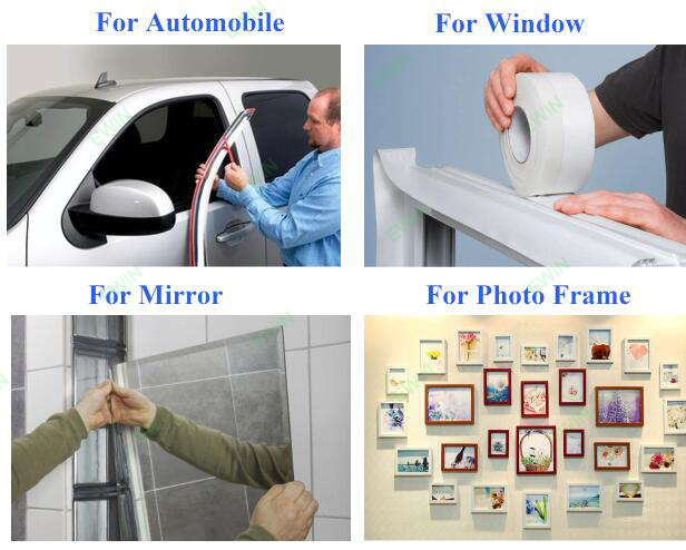 Self Adhesive Masking Double Sided Feva Oam Tape for Windows