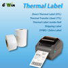 Blank Shipping Label Printing Thermal Transfer Sticker Labels Direct 4x6 Thermal Label Sticker