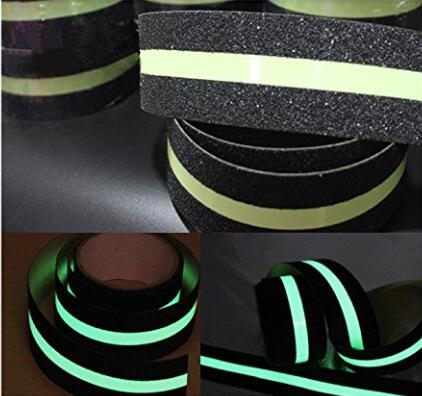 PVC Stair Waterproof Safety Walk Anti Slip Glow In Dark Tape 