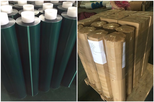 Super Sticky High Temperature Thin Car Accessories, Clear Adhesive Film Green Pet Polyester Tape