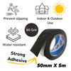 High Traction Friction Heavy Duty Non Skid Tape 80 Grit Waterproof Floor Safety Grip Black Anti Slip Tape For Stair Tread