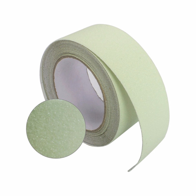 PET Glow In The Dark Luminous Night Glow Anti Slip Tape Safety Warning