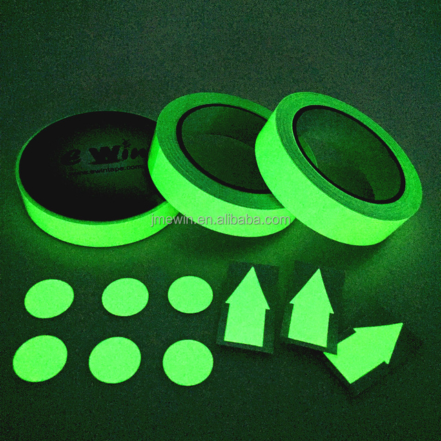 Luminous Tape for Halloween Night Decorations Outdoor Sports Home Marking Glow in The Dark Tape