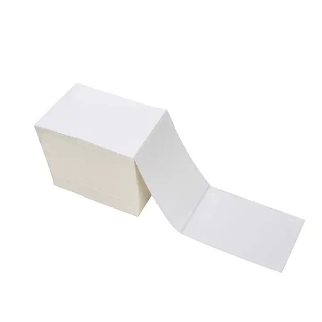 Adhesive Roll Paper Custom Stickers Direct 100x150 Shipping Printer Barcode Thermal Labels