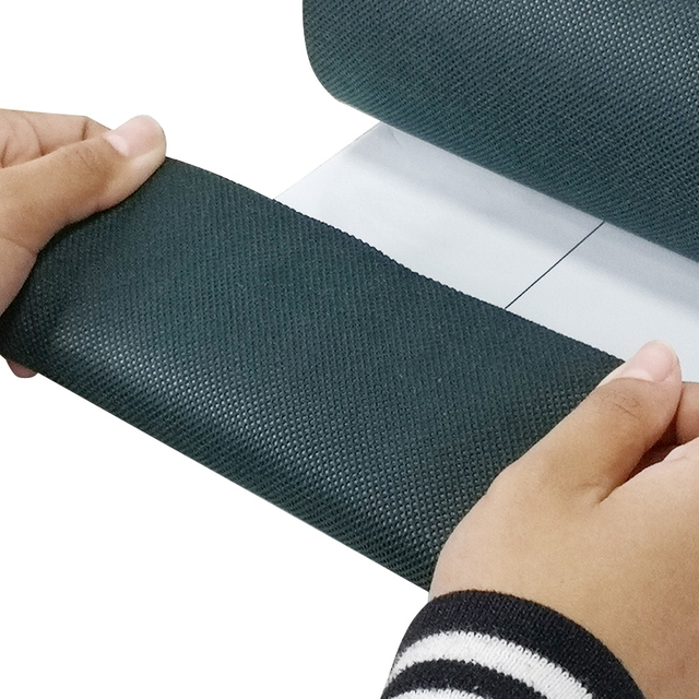 EW-8525 Hot Melt Glue Cloth Based Self Adhesive Single Sided Non-woven Fabrics Turf Artificial Grass Carpet Joint Tape