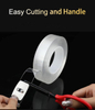Washable Reusable Strong Adhesive Double Sided Nano Gel Tape 
