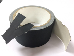 Heavy Duty Matt Duct Dance Floor Film Stage Black Matte Gaffer Cloth Tape