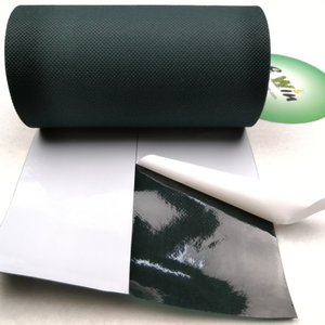 custom 250 gsm waterproof non woven fabric, football turf jointing tape, 30cm width joining tape roll for artificial grass