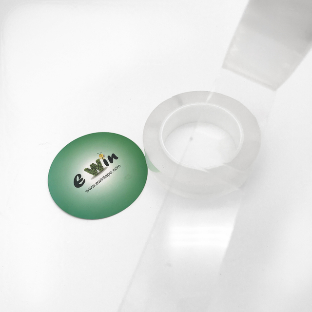 Custom Double Sided Reusable kitchen door car Waterproof Clear Transparent Acrylic Self Adhesive Nano Tape