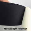 Waterproof No Residue Black Matte Cloth Gaffer Tape For Camera Studio Use