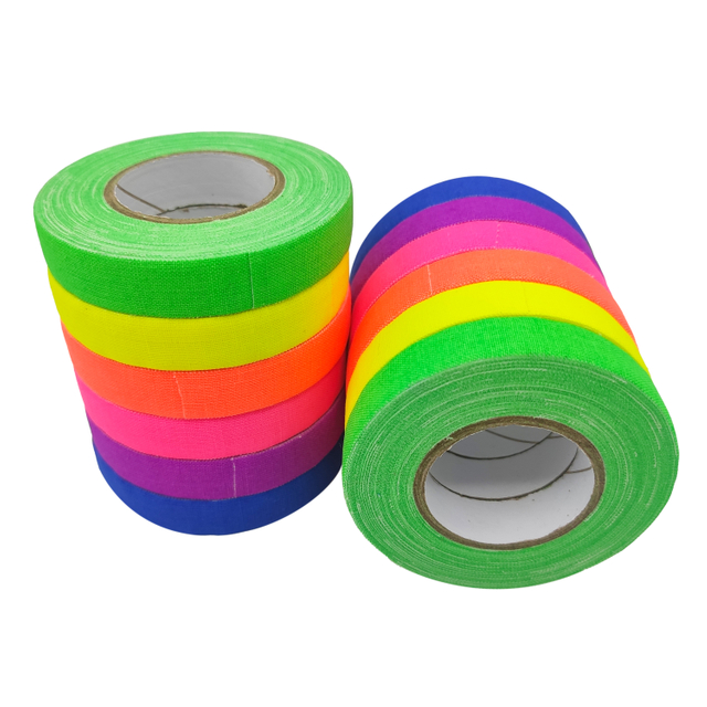 Fluorescent Tape Matte High-viscosity Luminous Purple Lamp Tape Film Visual Stage Props Performance Tape
