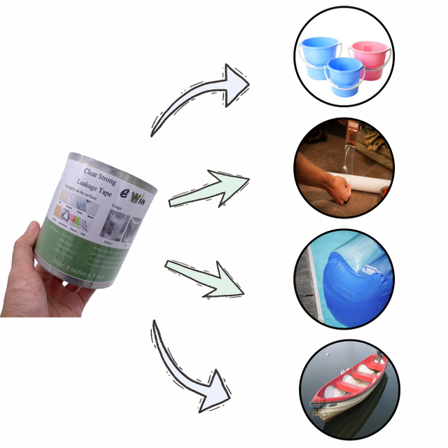 High Quality Customized Aluminum Foil Waterproof Leak-proof Leak Repair Tape