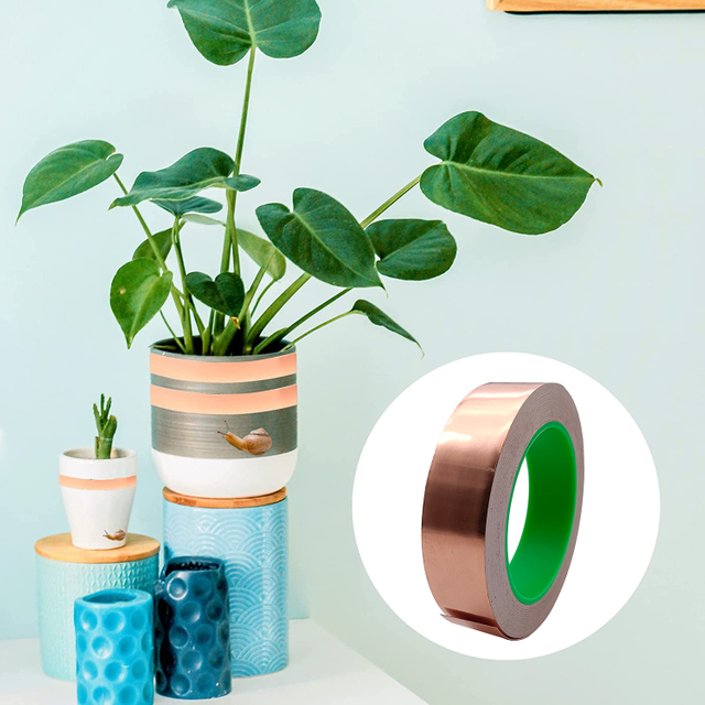 Ewin Wholesale Pipe Insulation EMI Shielding Conductive Tape, Copper Foil Tape, Pest Tape 20m*3cm
