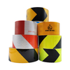 High Intensity Prismatic Waterproof Reflective Tape, Self Adhesive Road Tape, Marking White Yellow Safety Warning Caution Tape