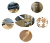 Eco Friendly Writable Logo Printed Self Adhesive Gummed Kraft Paper Tape for Carton Sealing