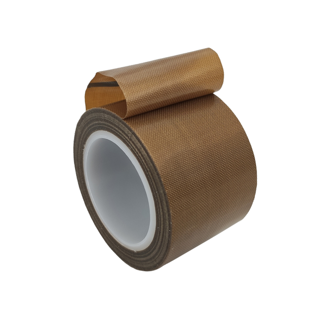 Heat Resistance Self Adhesive Insulation Zone Coated Fiberglass Tefloning Tape 12mm PTFE Thread Seal