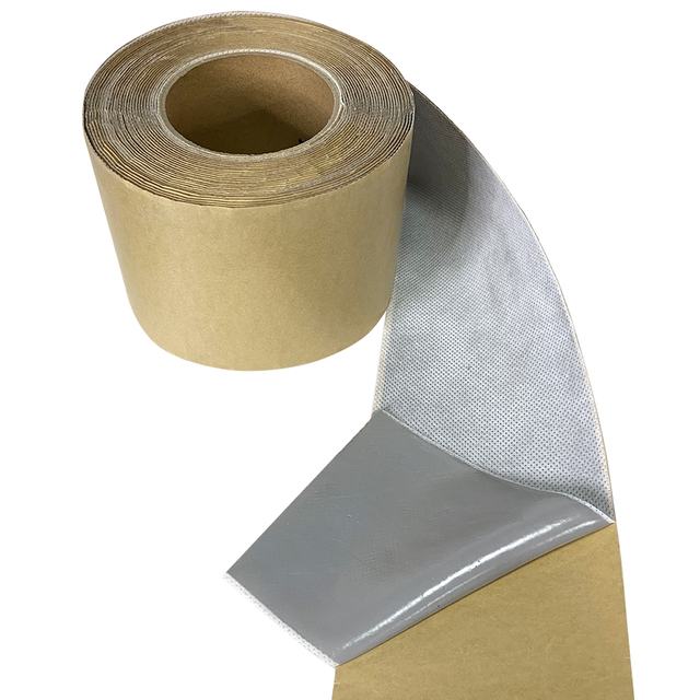 Waterproof Sealing Tape Steel Roof Mining Plate Single Side Non Woven Fabric Butyl Tape