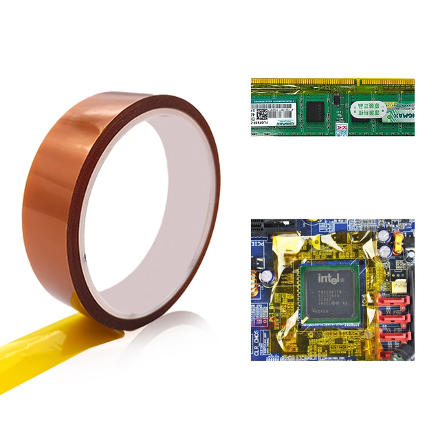 Jumbo Roll Silicone High Temperature Masking Polyester Adhesive Film Green Pet Tape