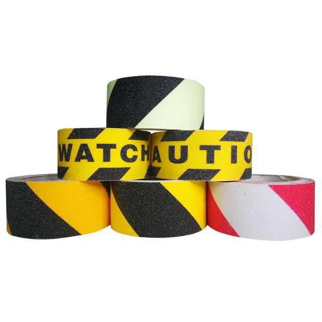 Self Adhesive Anti Slip Tape for Stairs, Safety Grit Non Slip Tape for Stairs, Glow in The Dark Grip Tape Custom 