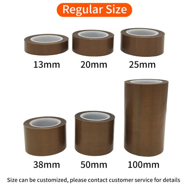 Heat Resistance Self Adhesive Insulation Zone Film Coated Fiberglass Fabric Cloth PTFE teflons Tape For Bonding