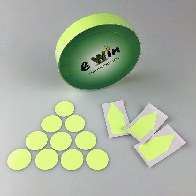 PVC Tape Blacklight Reactive Glow in The Dark Tape Under UV Black Light Fluorescent Cloth Tape