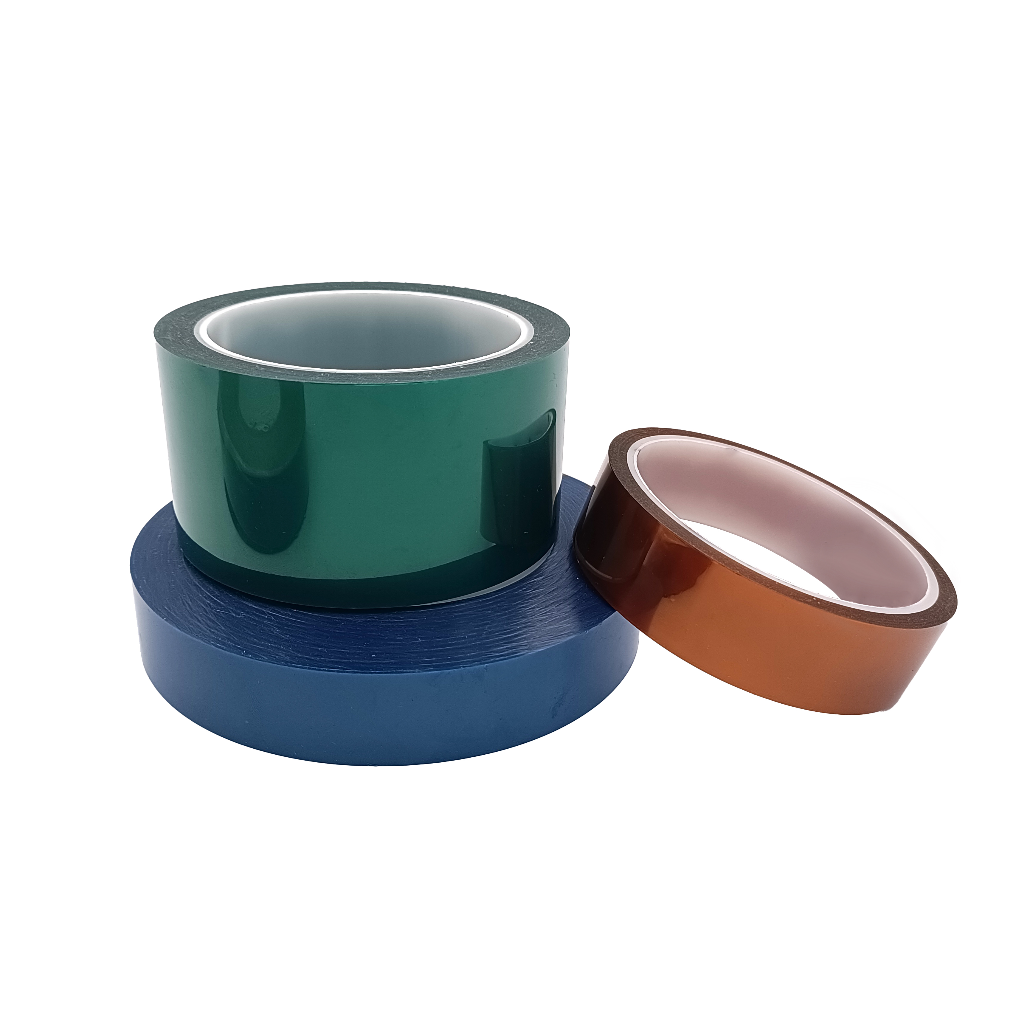 Super Sticky High Temperature Thin Car Accessories, Clear Adhesive Film Green Pet Polyester Tape