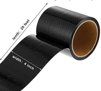 10cm X 8m Serotape Gum Tape, Waterproof Self-adhesive Tape, Canvas Crepe Tarpaulin Repair Tape