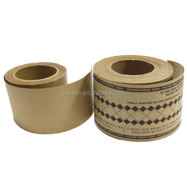 Customized Printed Packing Custom Logo Printed Gummed Kraft Paper Tape