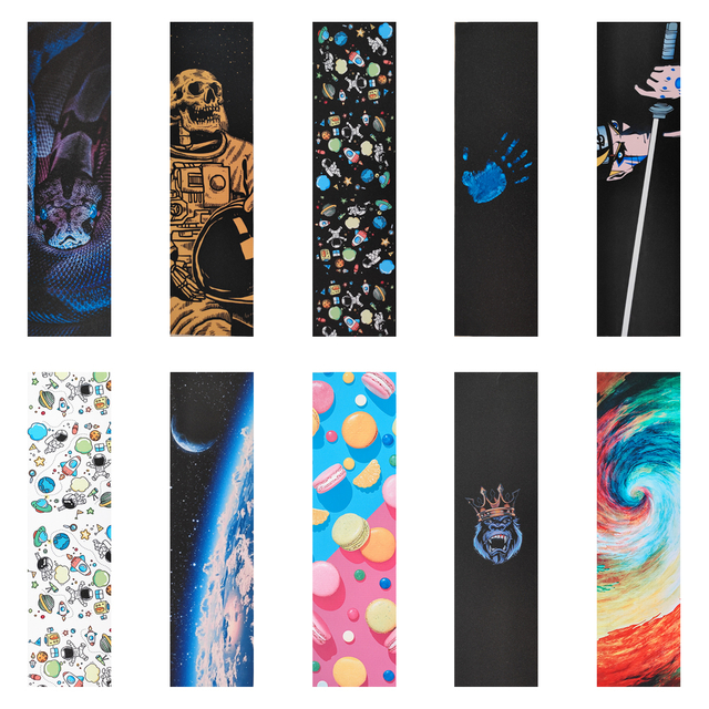 Ean Hot Selling Grip Tape Custom Printing Waterproof Anti Sip Tape Safety Skateboard Grip Tape