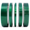 Hot Sale Silicone Pressure Sensitive Masking Industrial Adhesive Film Green Pet Polyester Tape