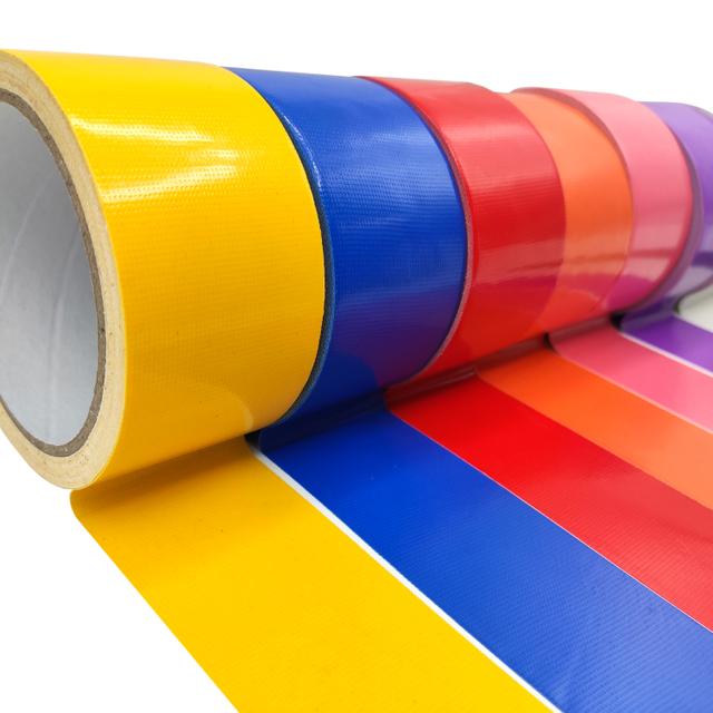 Waterproof Non-trace Sticky Adhesive Cloth Duct Tape Jumbo Roll Easy Tear Masking Tape