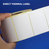 High Quality Self Adhesive Custom Thermal Shipping Printed Labels Supermarket Price Blank 4 x 6 Direct thermal label