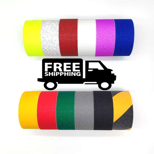 PVC High Quality Floor Indoor And Outdoor Non-slip Safety Grip Custom Rubber Anti-slip Tape