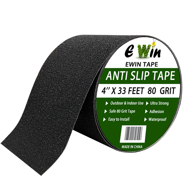 Black Self Adhesive Glow Waterproof Anti-slip Strip For Stairs Non Slip Safety Tape For Stairs Steps 