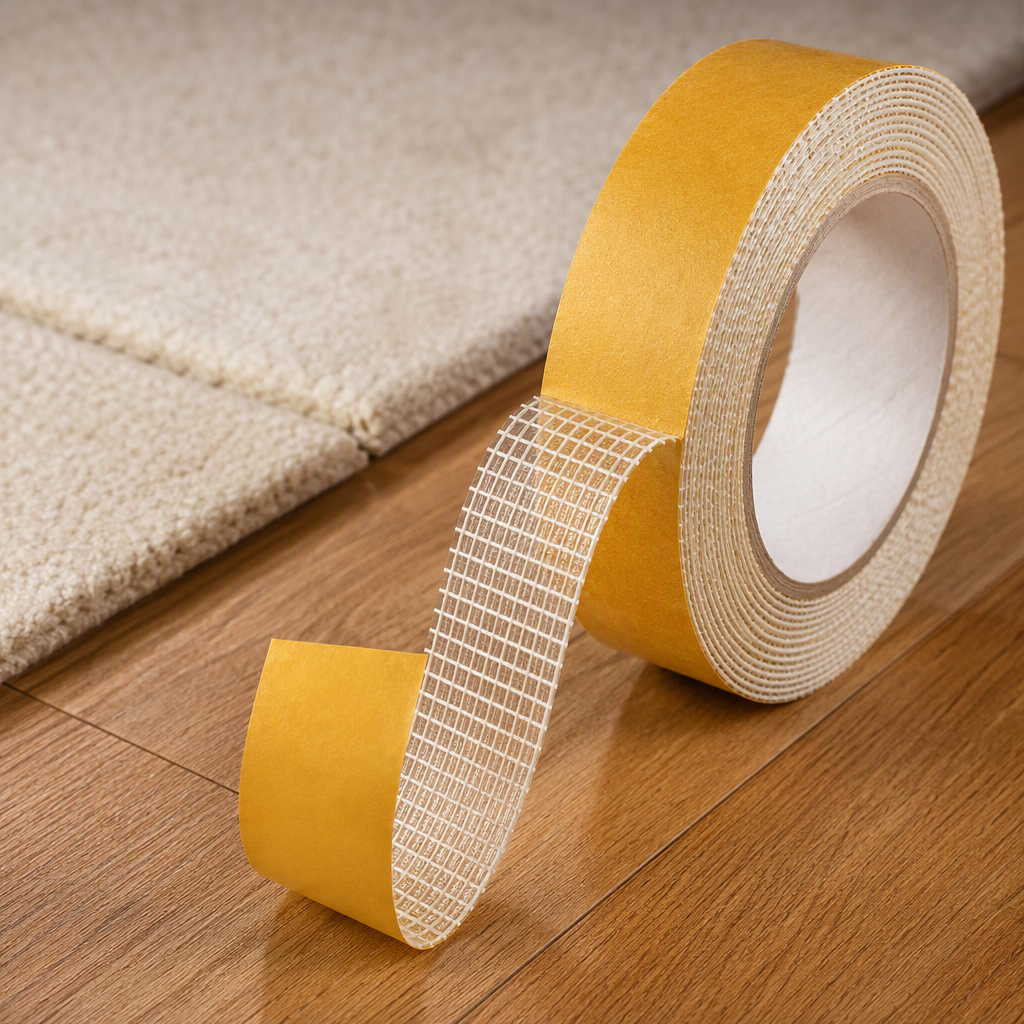 Bi-Directional Cross-Weave Fiberglass Reinforced Heavy-Duty Filament Strapping Tape