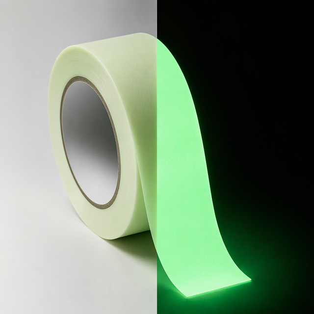 Ultra-Bright Long-Lasting Photoluminescent Egress Floor & Stair Marking Tape