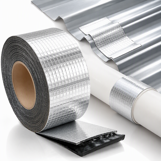 Aluminum Foil Butyl Waterproof Sealant Tape for Roof & RV Pipe Repair